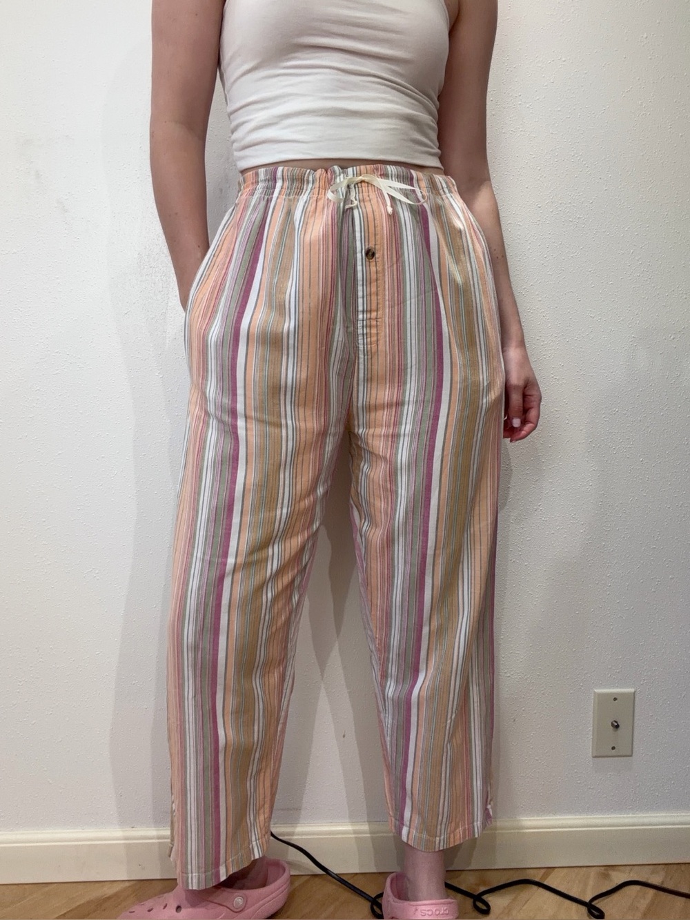 Vintage Striped Pants